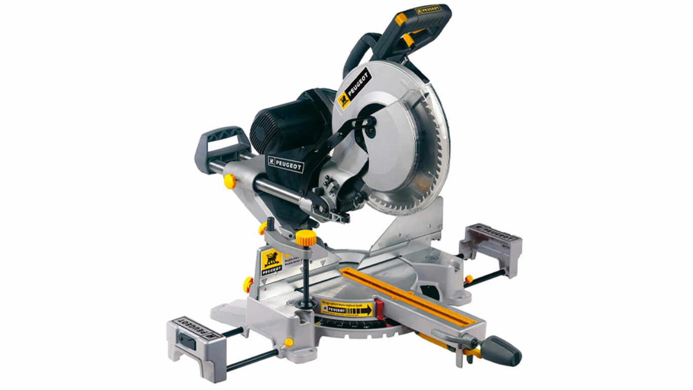 Scie à onglet radiale filaire ENERGYSAW-305STB Peugeot Outillage