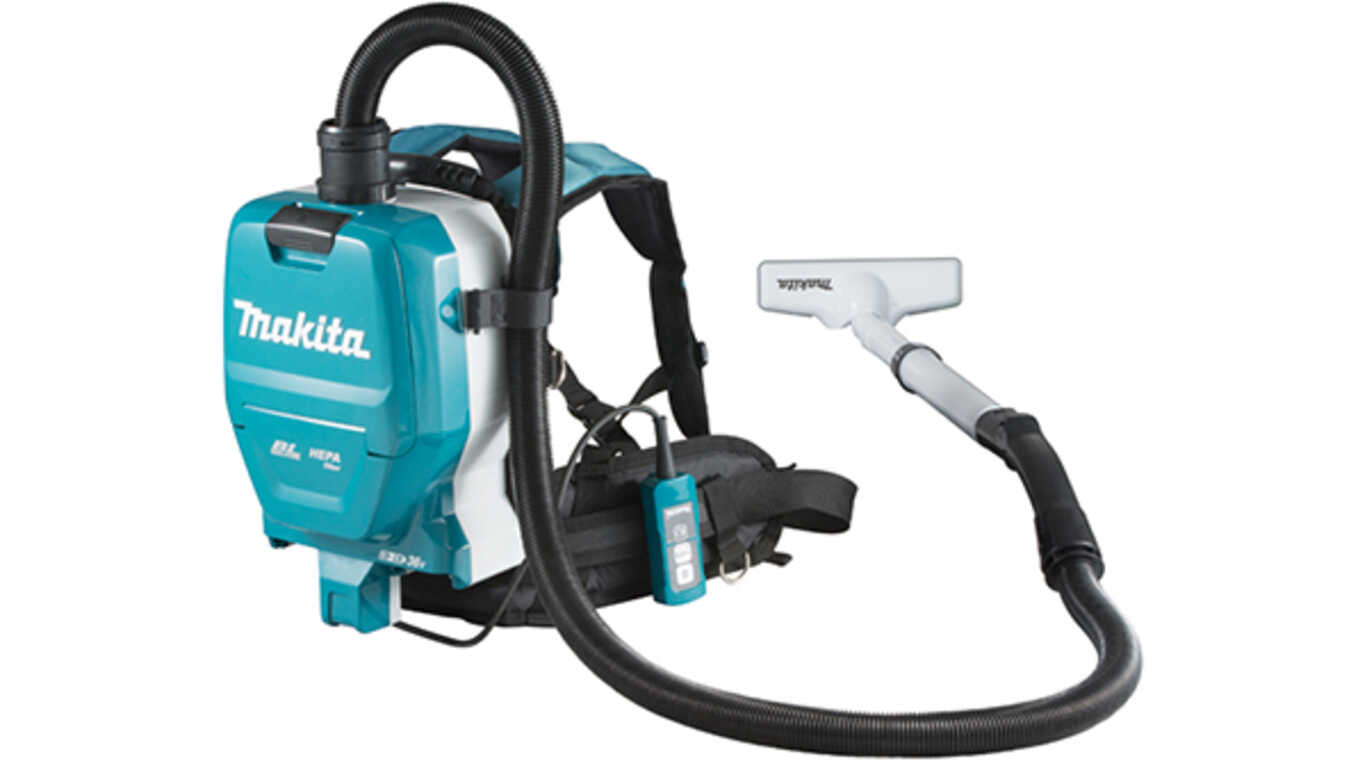 L’aspirateur dorsal autonome et mobile DVC261ZX14 Makita