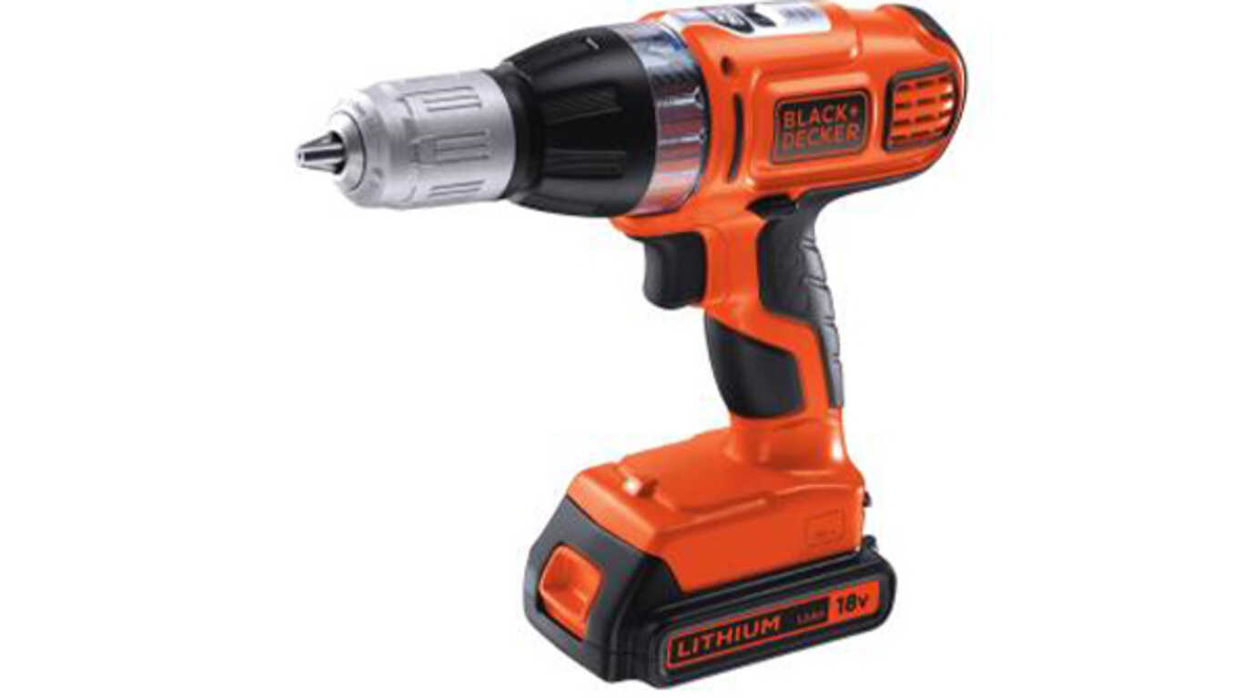 La perceuse à percussion Autoselect sans fil ASL148K Black+Decker