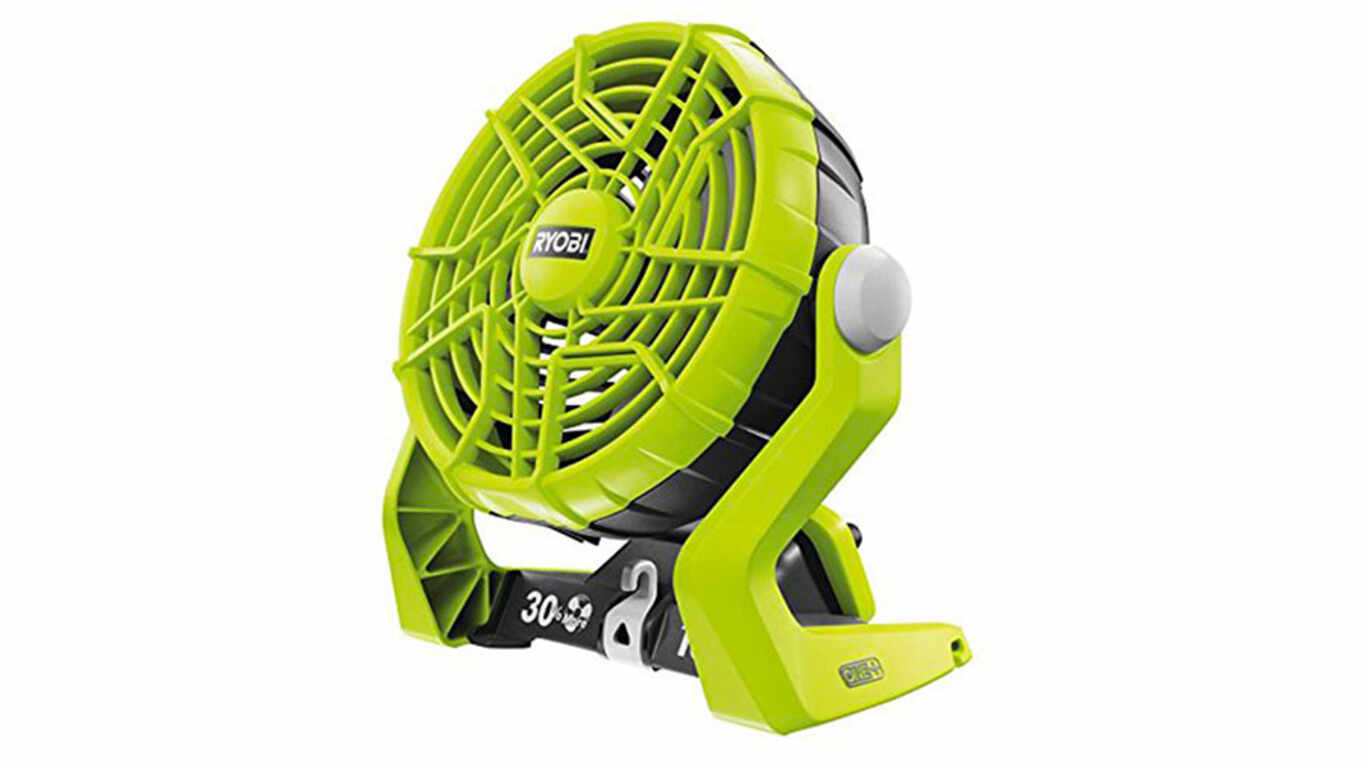 avis et prix ventilateur sans fil Ryobi R18F-0 promotion pas cher