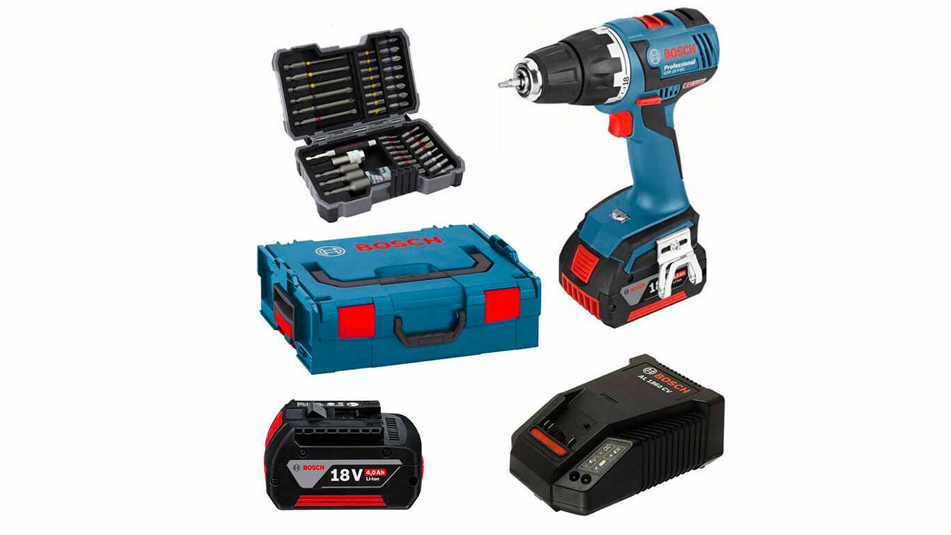 Bosch Professional GSR18V-EC Perceuse visseuse