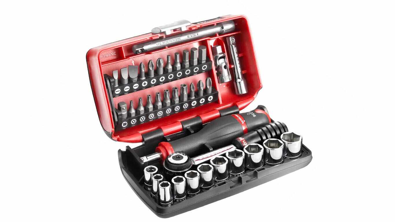 Facom R2NANO.PG Coffret compact de serrage 1/4" + Set de vissage 38 outils pas cher Facom R2NANO.PG Coffret compact de serrage 1/4" + Set de vissage 38 outils pas cher