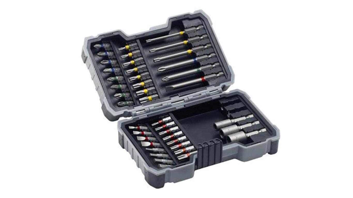 Bosch 2607017164 Coffret d'embouts et douilles 43 pièces