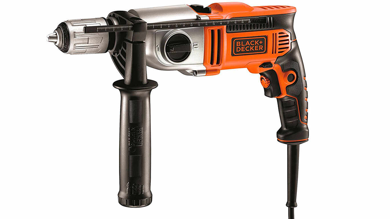 Black + Decker KR911K Perceuse a percussion filaire 910 W pas cher