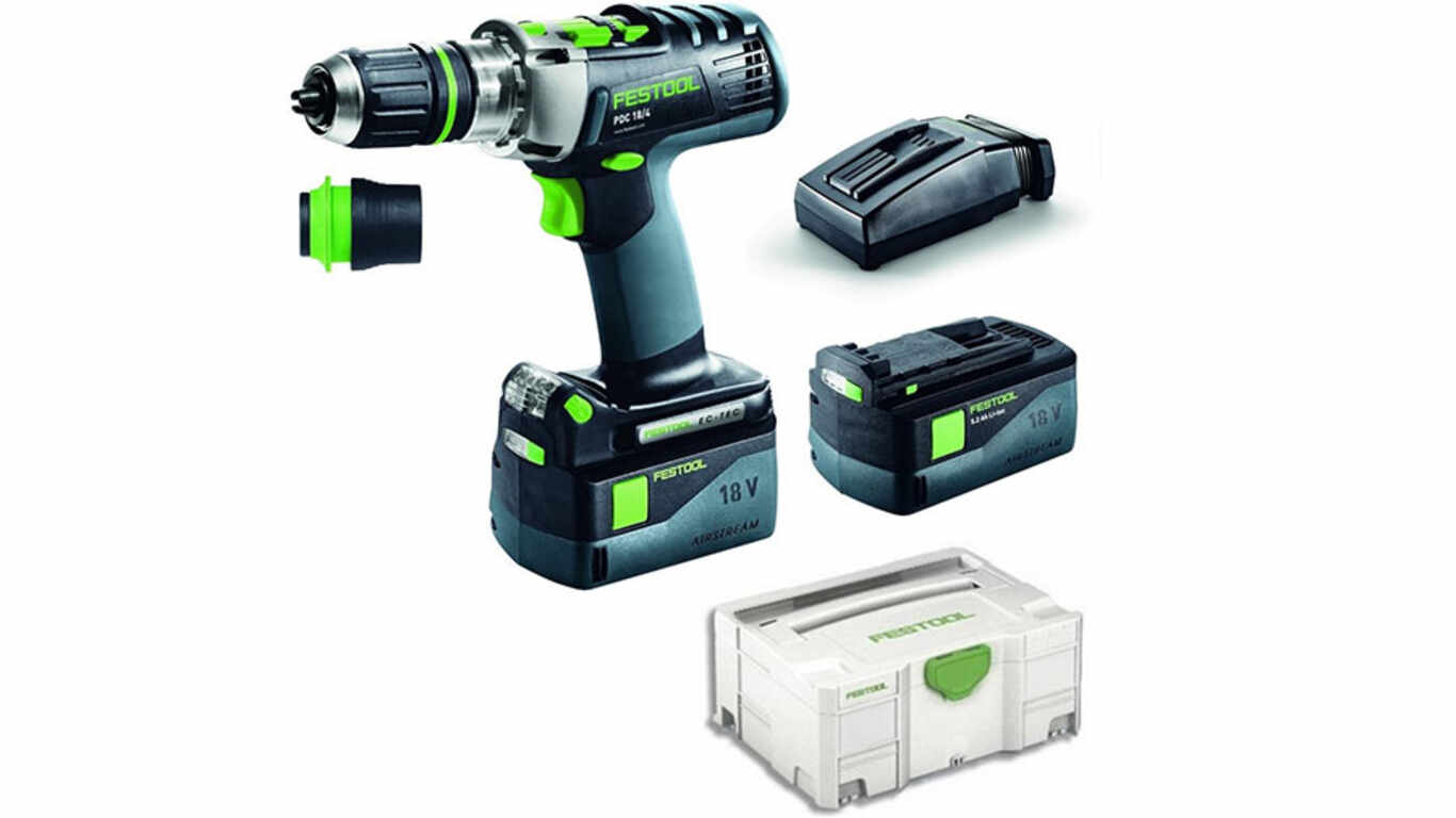 test et avis perceuse visseuse à percussion Festool PDC 18/4 Li 5,2-Plus prix pas cher